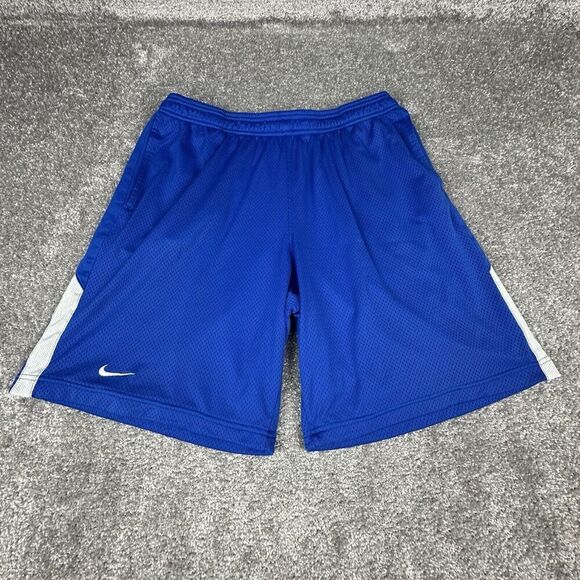 Nike Other - Nike Dri-Fit Basketball Shorts Mens XL Blue Knit Activewear Y2K Athletic Sports